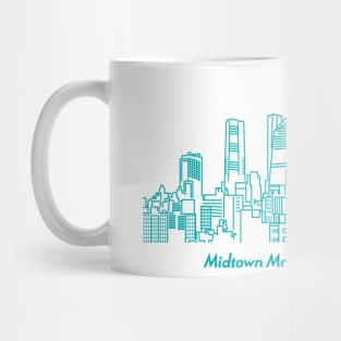 Midtown Manhattan skyline Mug